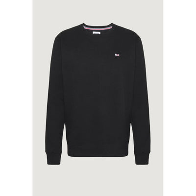 Tommy Hilfiger Jeans Black Cotton Sweatshirt