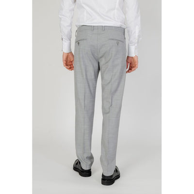 Antony Morato Gray Polyester Dress Pants