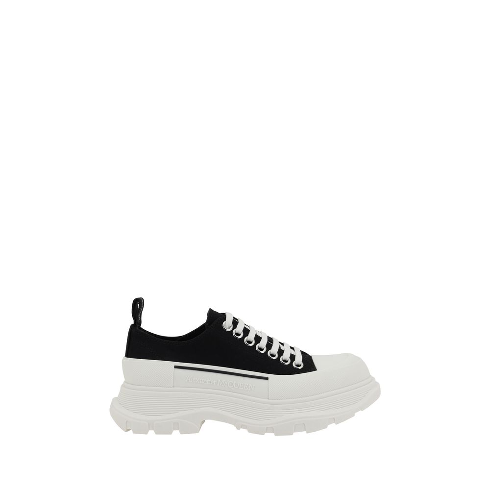 Alexander McQueen Black Rubber Chunky Sneakers - BrandFit 88