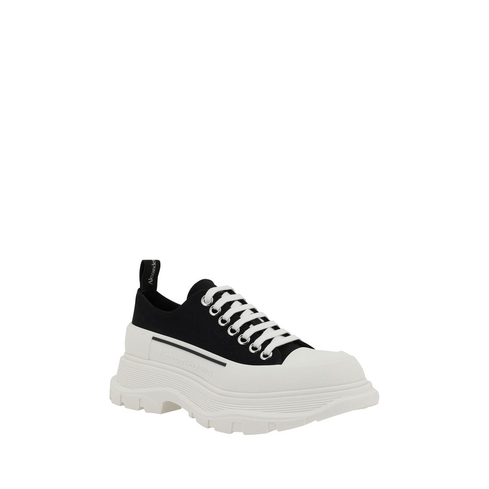 Alexander McQueen Black Rubber Chunky Sneakers - BrandFit 88