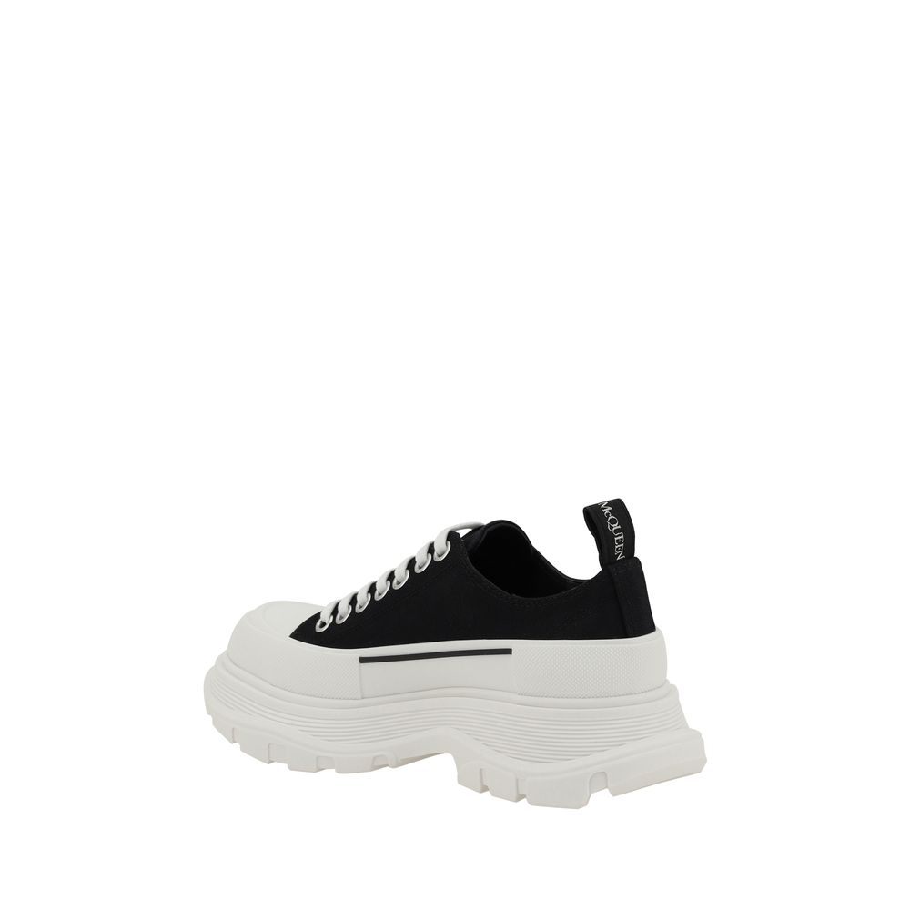 Alexander McQueen Black Rubber Chunky Sneakers - BrandFit 88