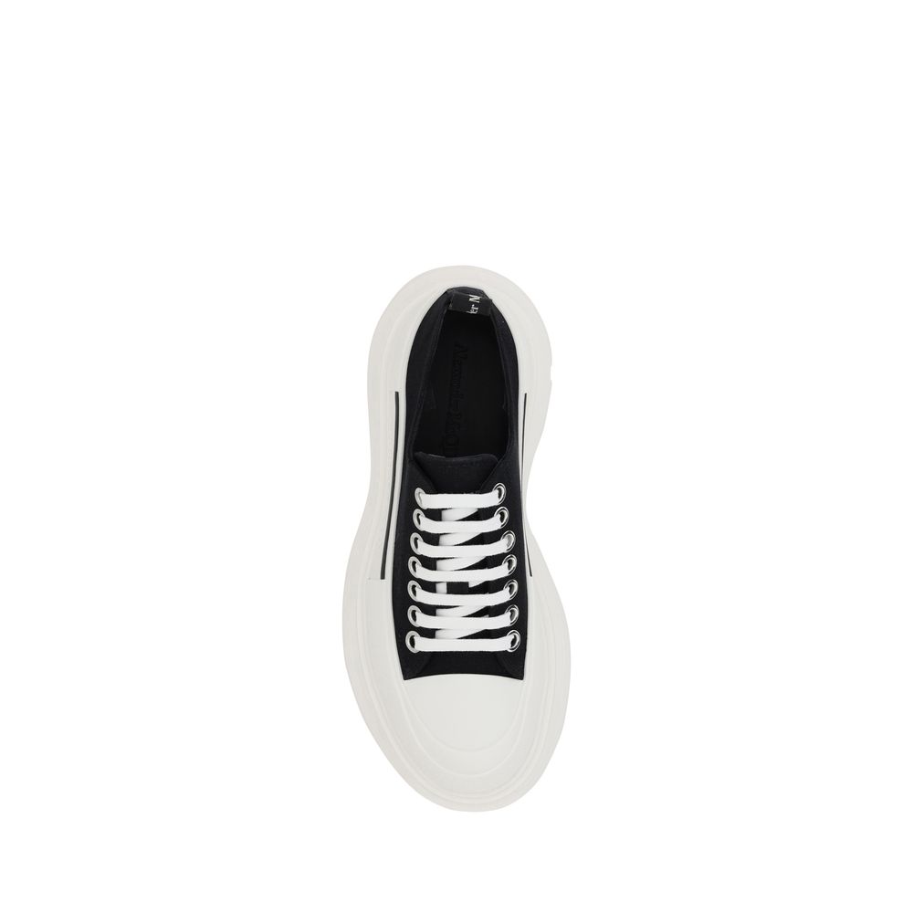 Alexander McQueen Black Rubber Chunky Sneakers - BrandFit 88