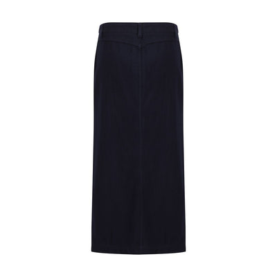 Giorgio Armani Blue Cotton Skirt