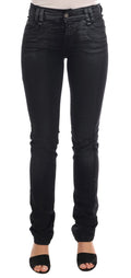 John Galliano Gray Wash Cotton Stretch Regular Fit Jeans John Galliano