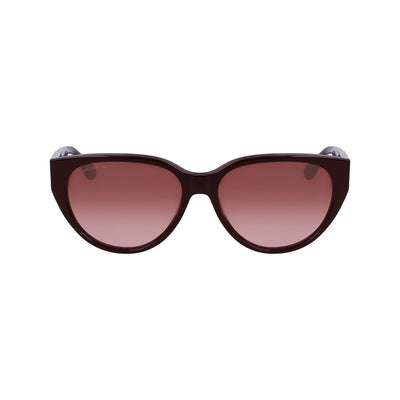Lacoste Red Acetate Sunglasses