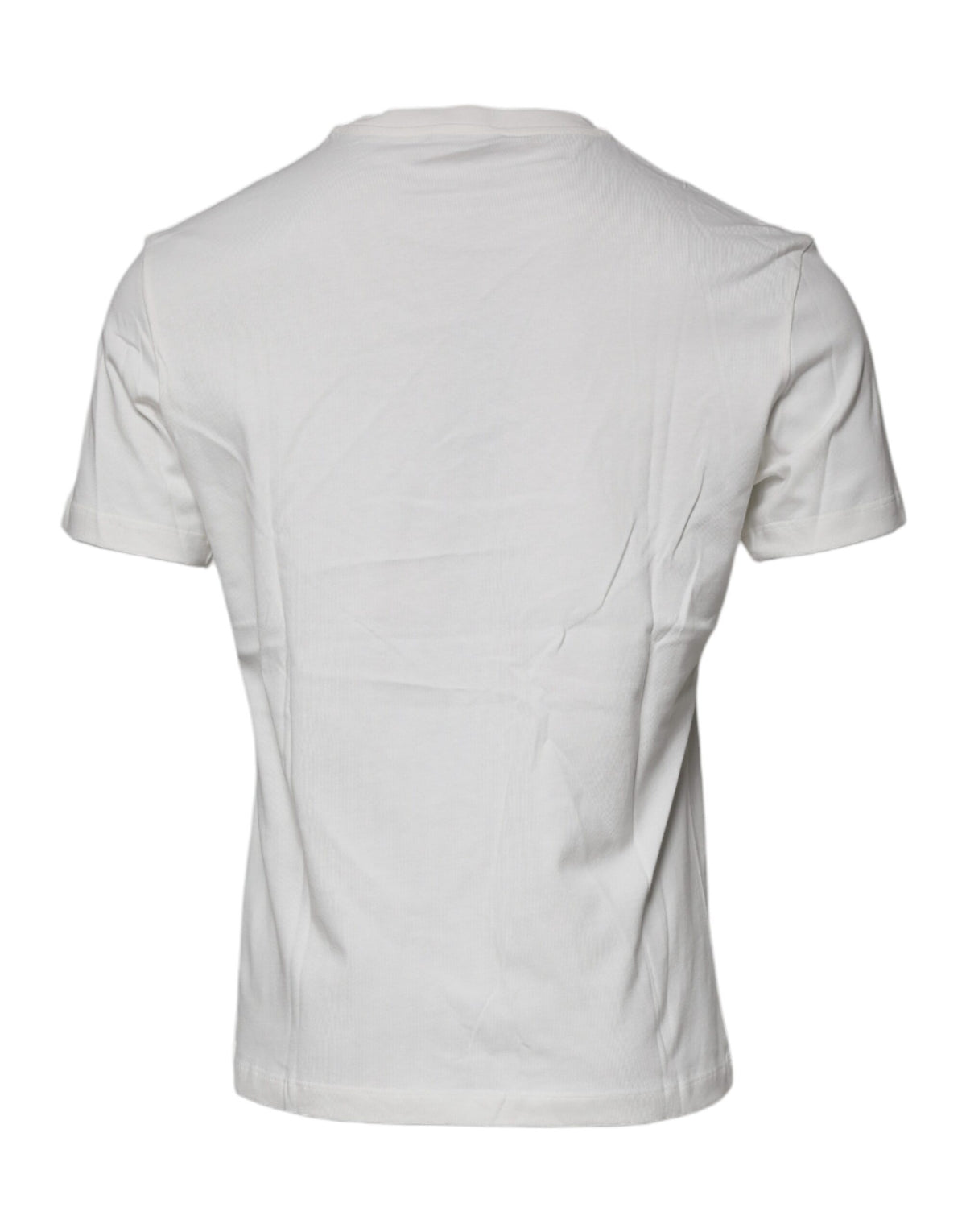 Versace White Medusa Print Cotton Crew Neck T-shirt - BrandFit 88