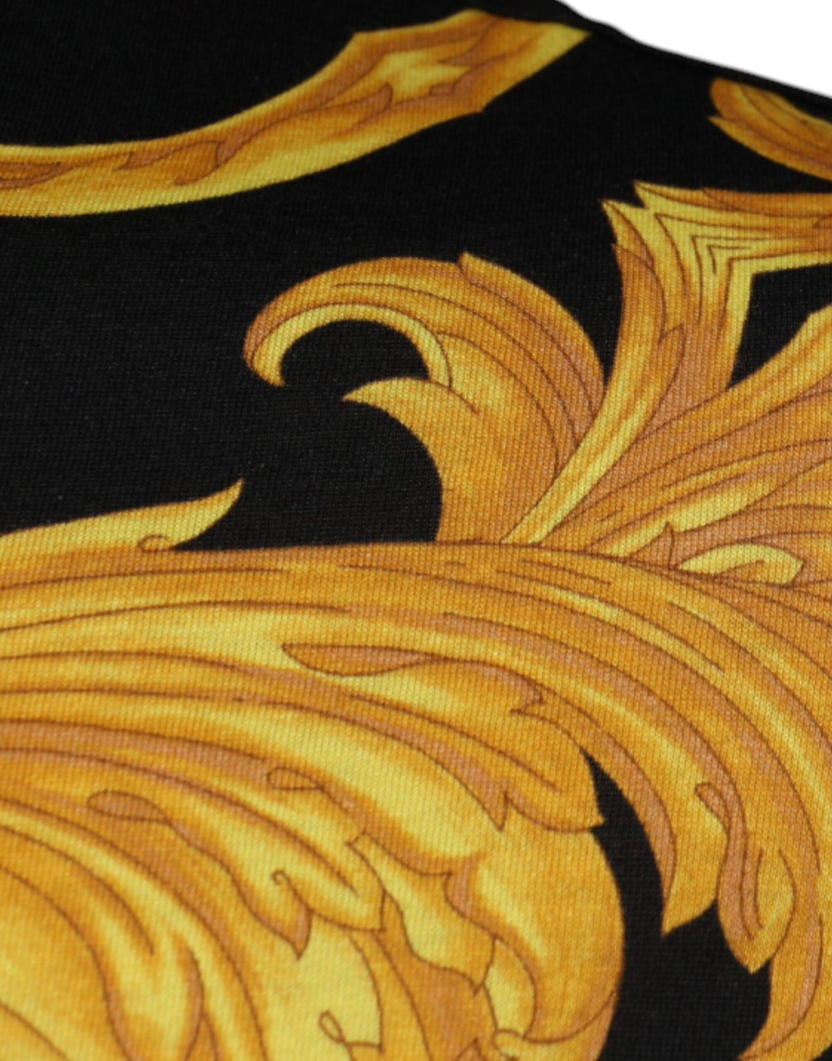 Versace Black Medusa Print Cotton Crew Neck T-shirt - BrandFit 88
