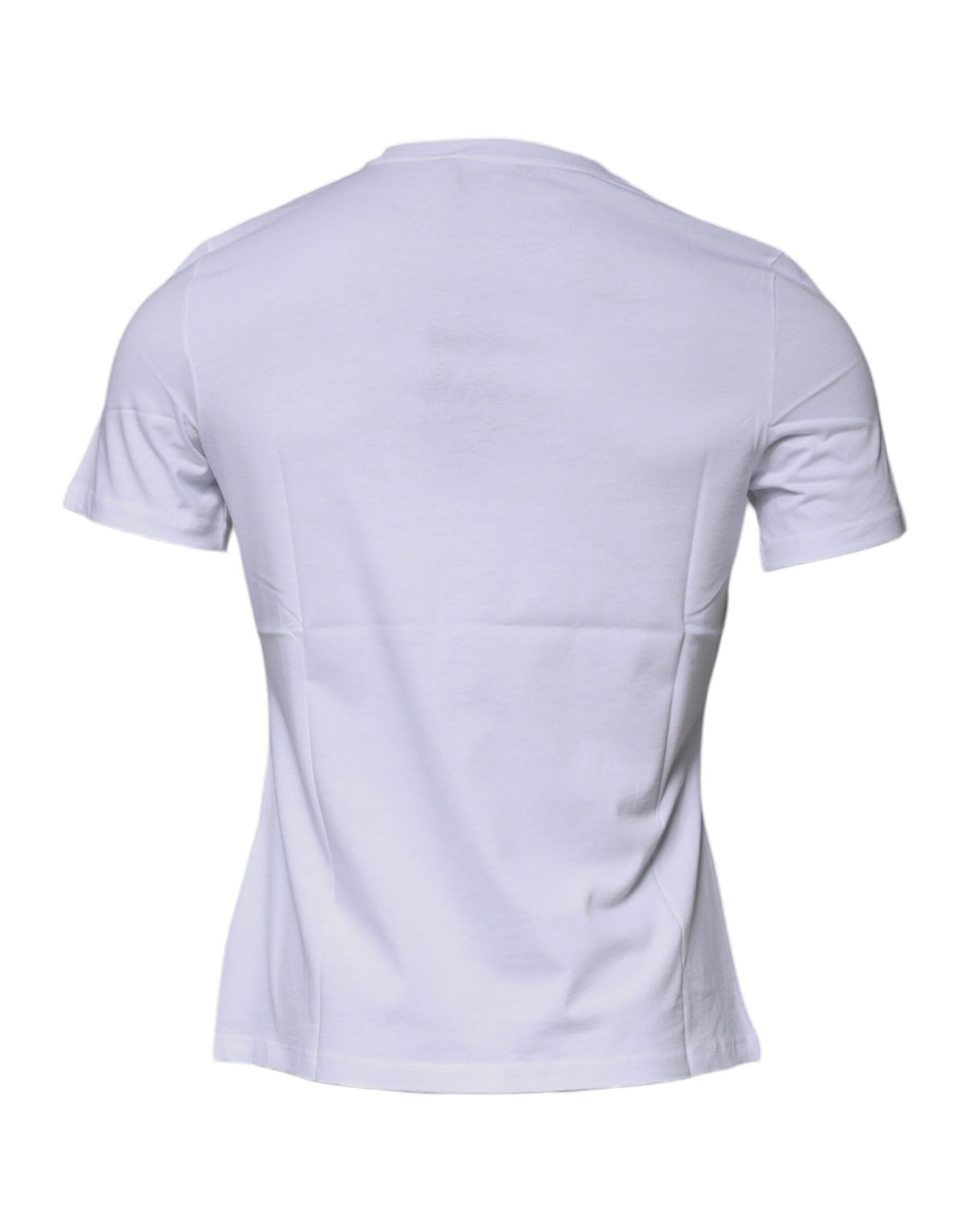 Versace White Medusa Print Cotton Crew Neck T-shirt - BrandFit 88