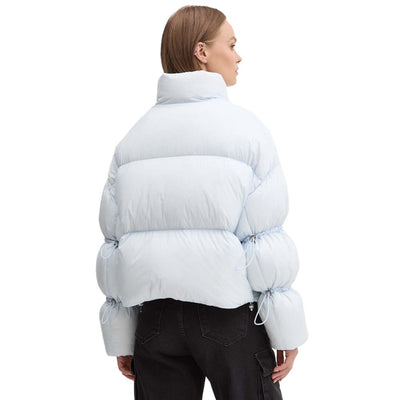 Moose Knuckles Light Blue Nylon Women Jacket