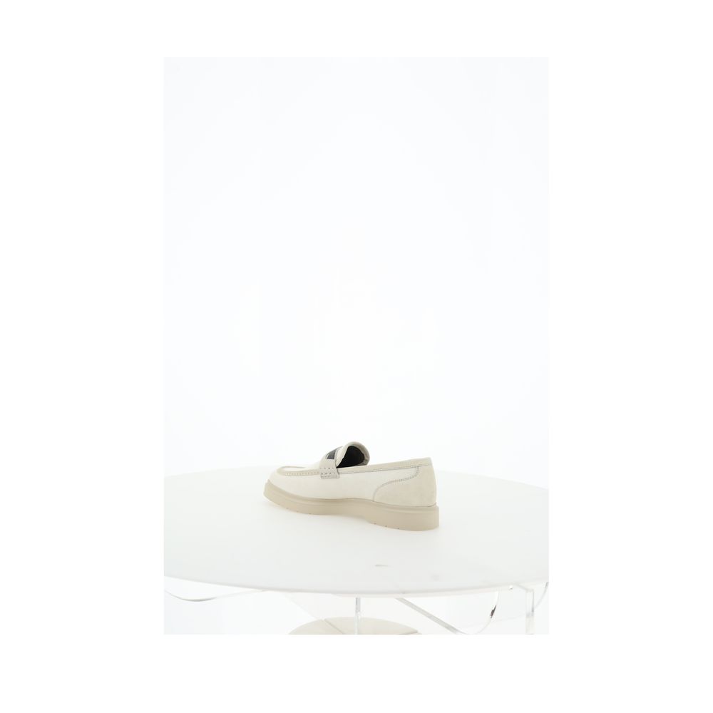 Brunello Cucinelli Beige Loafers Shoes - BrandFit 88