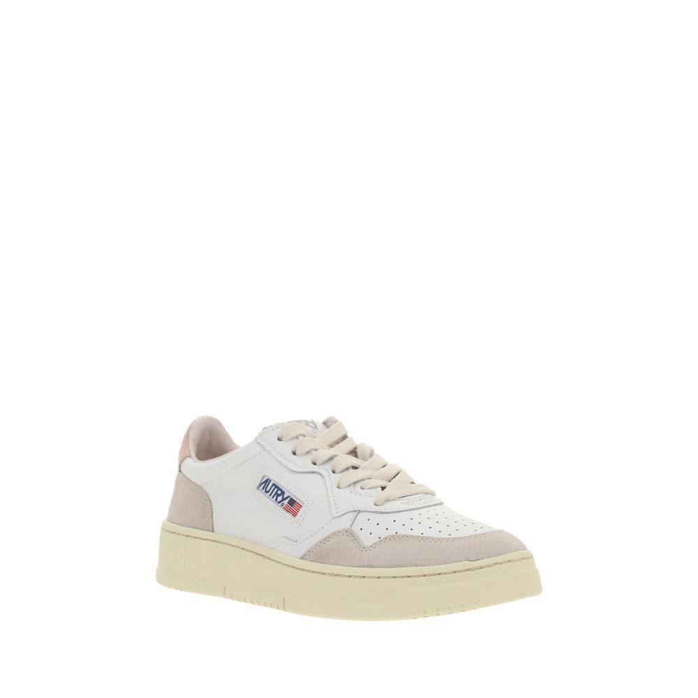 Autry White Leather Low Top Sneakers - BrandFit 88