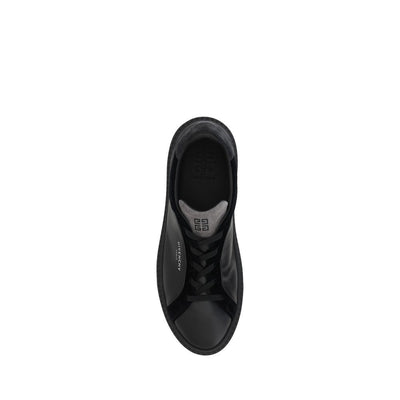 Givenchy Black Leather G Set Sneakers