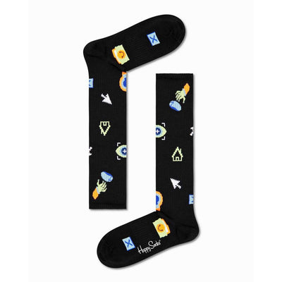 Happy Socks Black Cotton Socks
