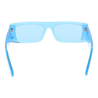 GCDS Blue Plastic Sunglasses
