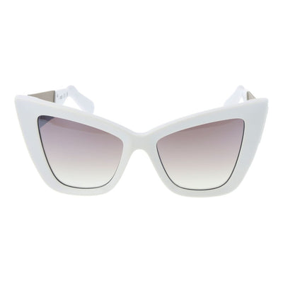 GCDS White Acetate Sunglasses