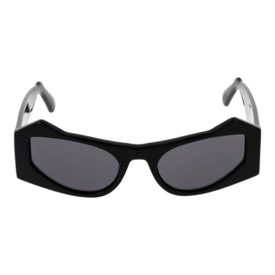 GCDS Black Acetate Sunglasses