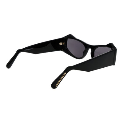 GCDS Black Acetate Sunglasses
