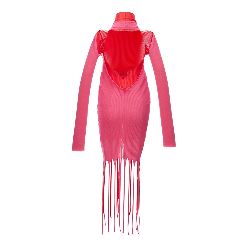 Bottega Veneta Pink Cotton Casual Dress - BrandFit 88