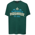 Dsquared² Green Cotton T-Shirt - BrandFit 88