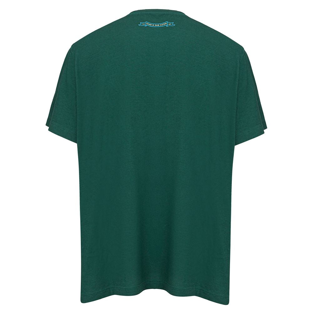 Dsquared² Green Cotton T-Shirt - BrandFit 88
