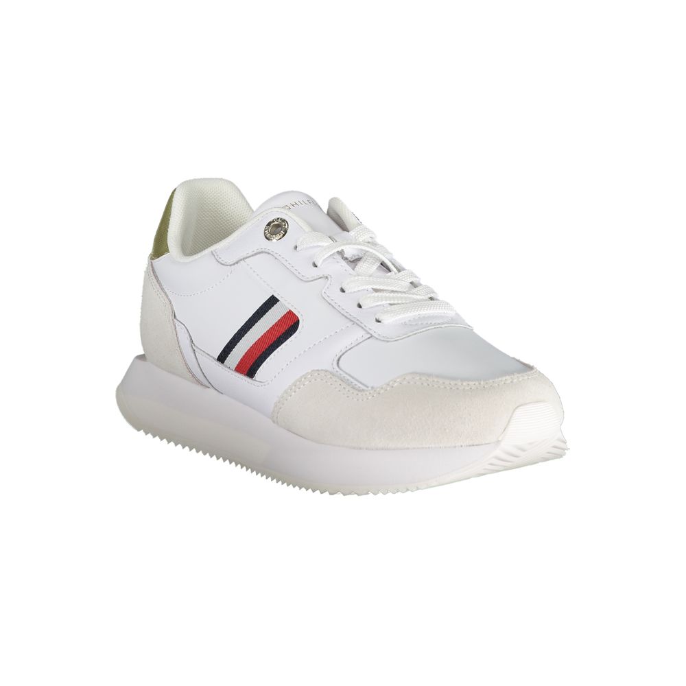 Tommy Hilfiger White Polyester Sneaker - BrandFit 88