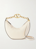 Valentino Garavani Ivory Leather Small Hobo Vlogo Shoulder Bag - BrandFit 88