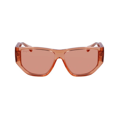 Ferragamo Orange Injected Sunglasses