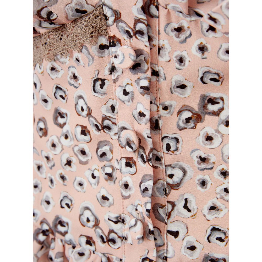 Lardini Pink Acetate Casual Dress
