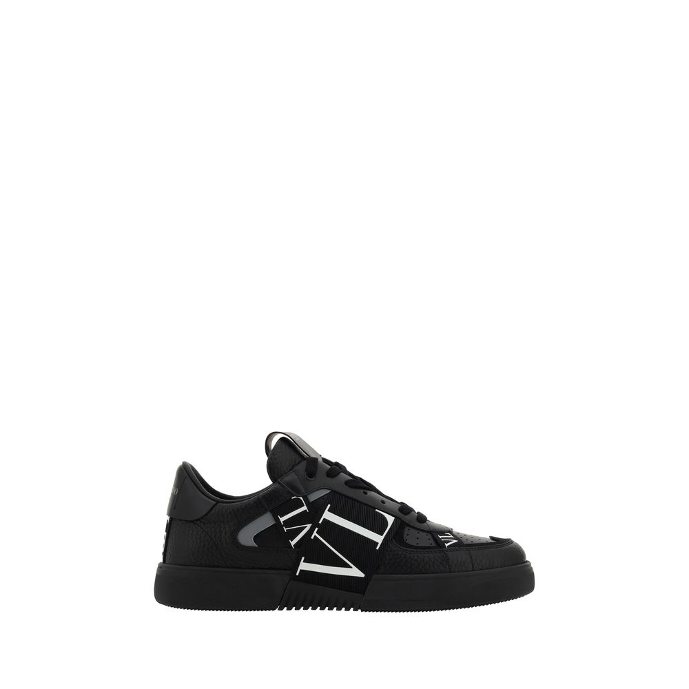 Valentino Garavani Black Leather VL7N Sneakers - BrandFit 88