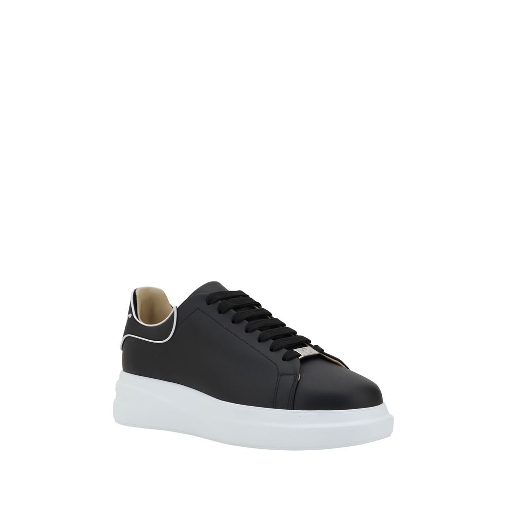 Philipp Plein Black Rubber Low Top Sneakers - BrandFit 88