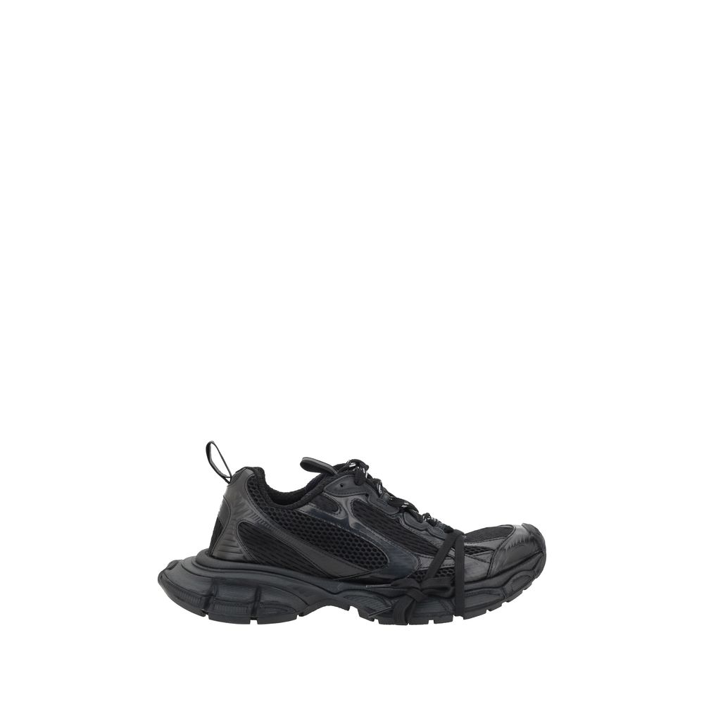Balenciaga Black Rubber Athletic Sneakers - BrandFit 88