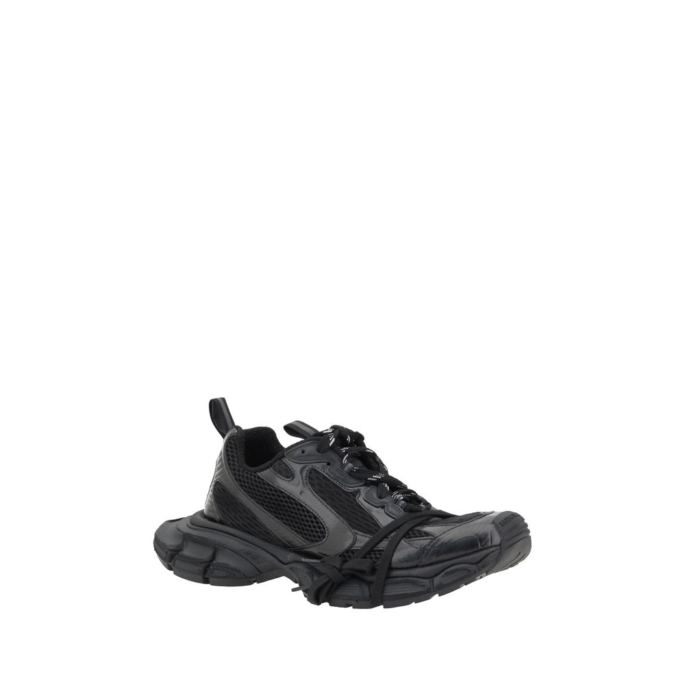 Balenciaga Black Rubber Athletic Sneakers - BrandFit 88