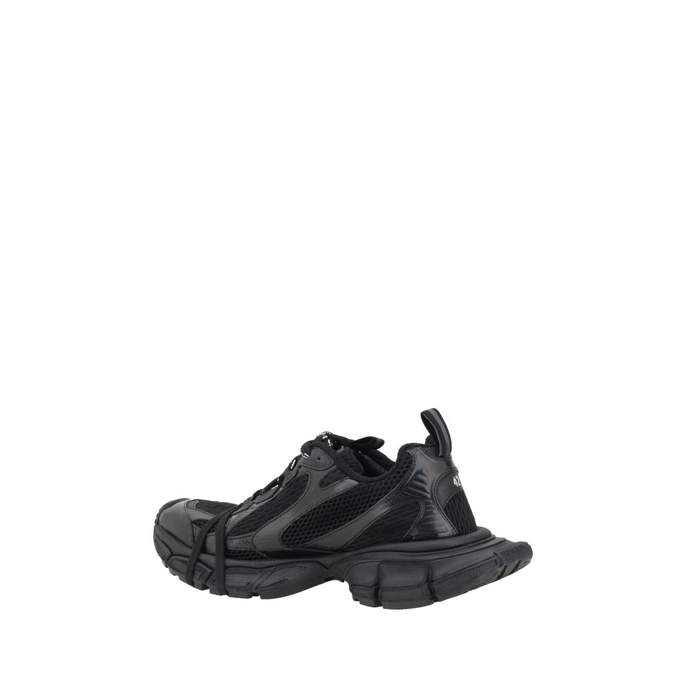 Balenciaga Black Rubber Athletic Sneakers - BrandFit 88