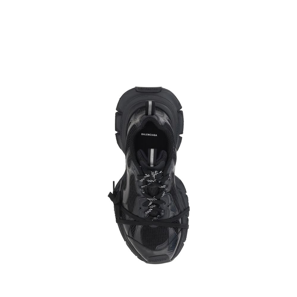 Balenciaga Black Rubber Athletic Sneakers - BrandFit 88