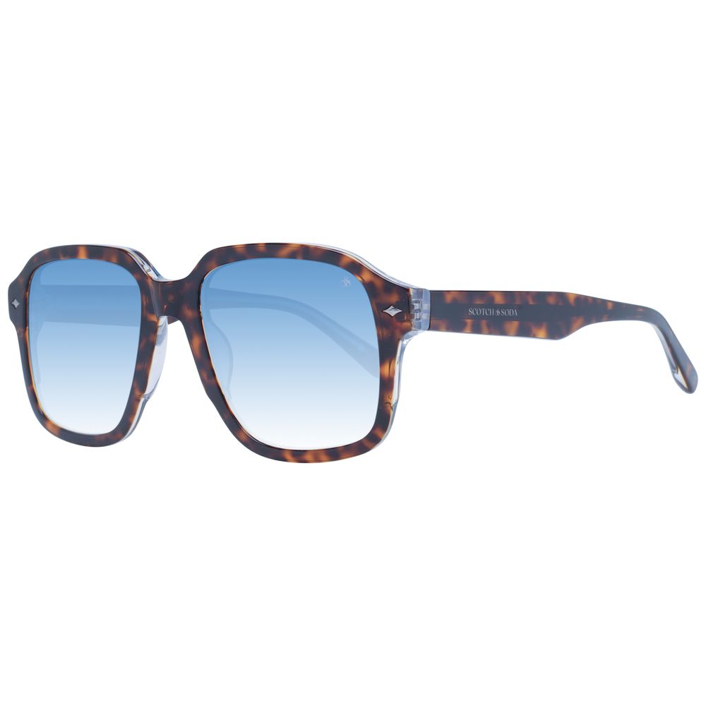 Scotch & Soda Brown Metal Sunglasses
