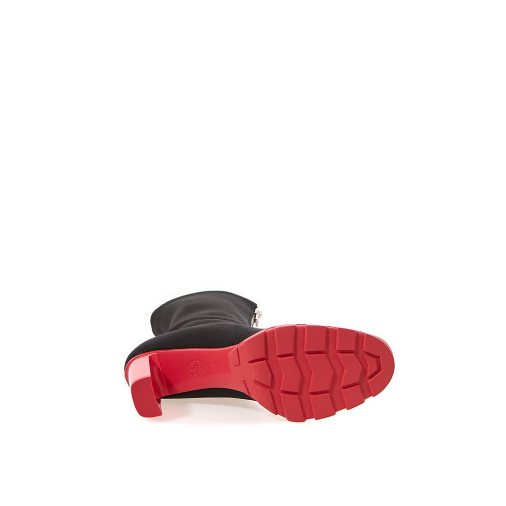Alexander McQueen Black Neoprene Ankle Boots - BrandFit 88