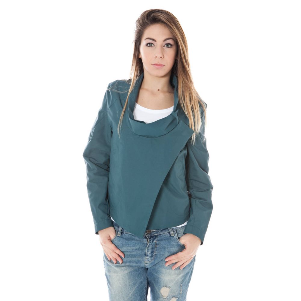 Calvin Klein Verde Poliammide Women Jacket Calvin Klein
