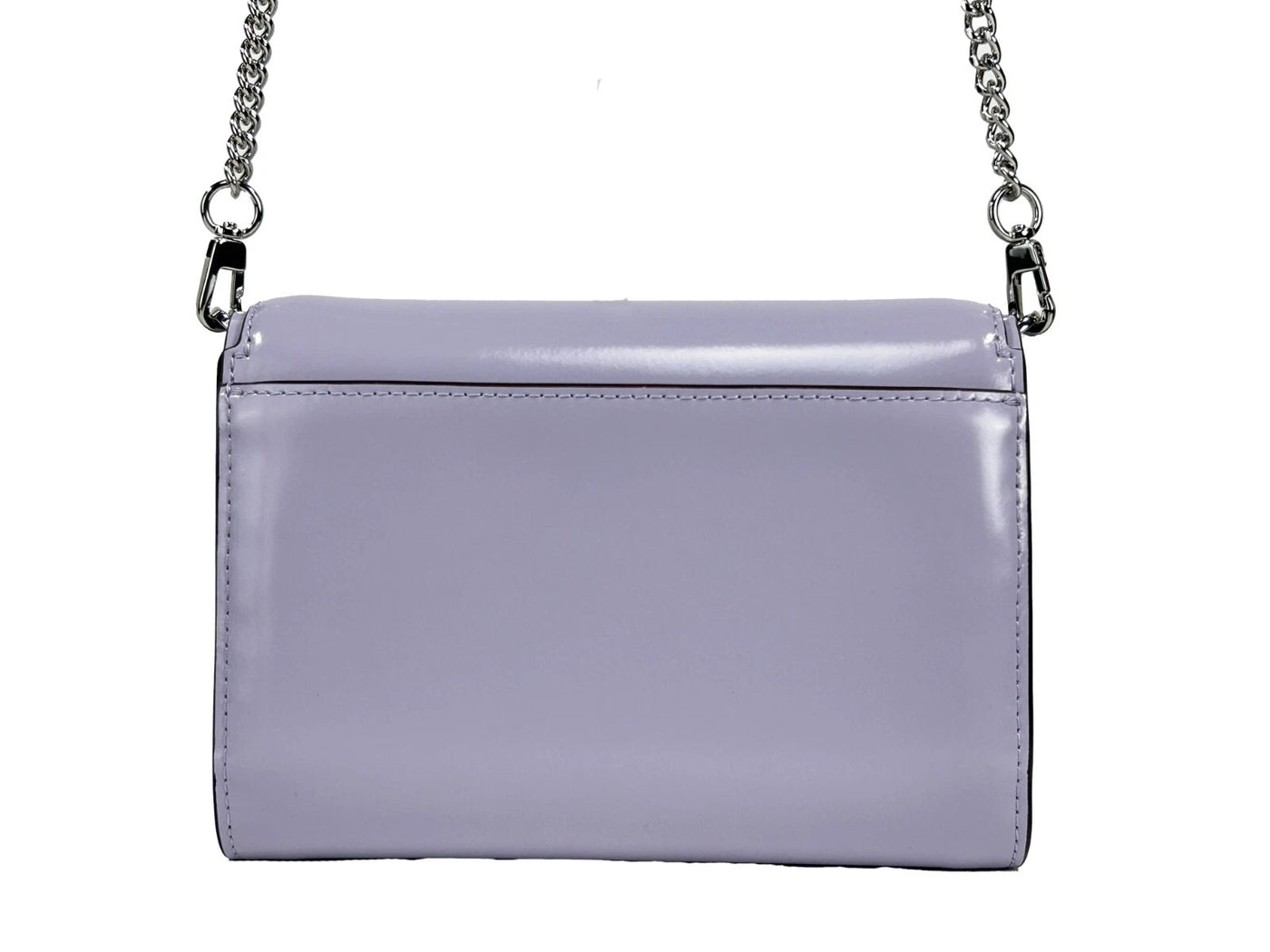 Tory Burch Patent Emerson Patent Chain Wallet Crossbody Bag