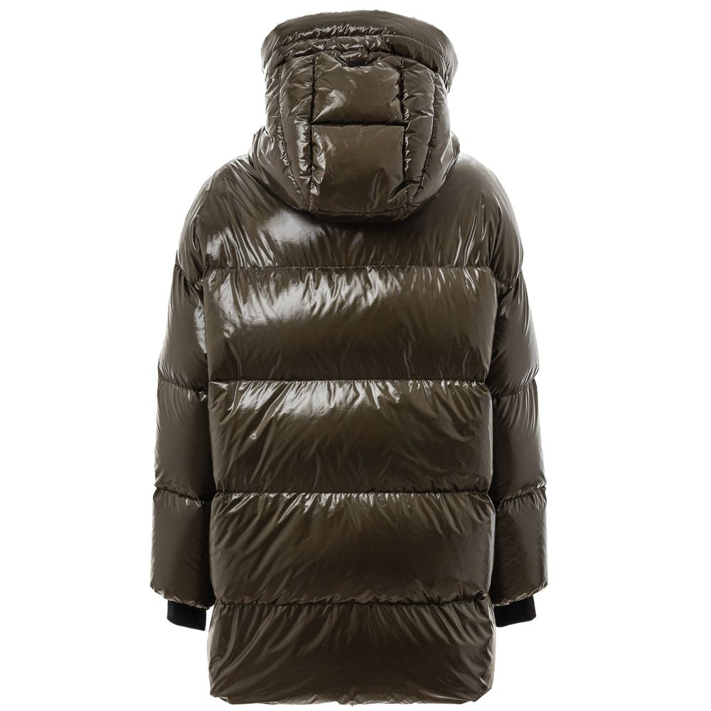 Herno Green Polyamide Parka