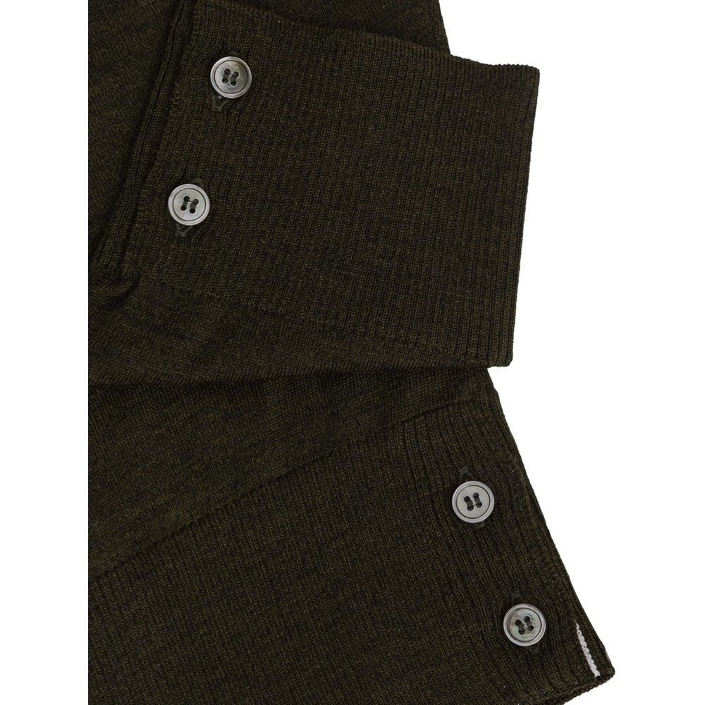 Thom Browne Green Wool Sweatshirt - BrandFit 88