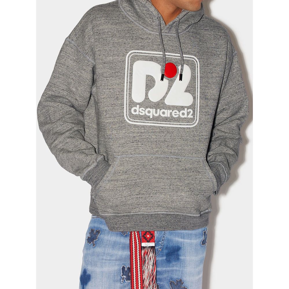 Dsquared² Gray Cotton Sweatshirt - BrandFit 88