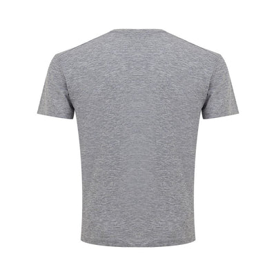 Dsquared² Sleek Gray Cotton Tee for Stylish Men