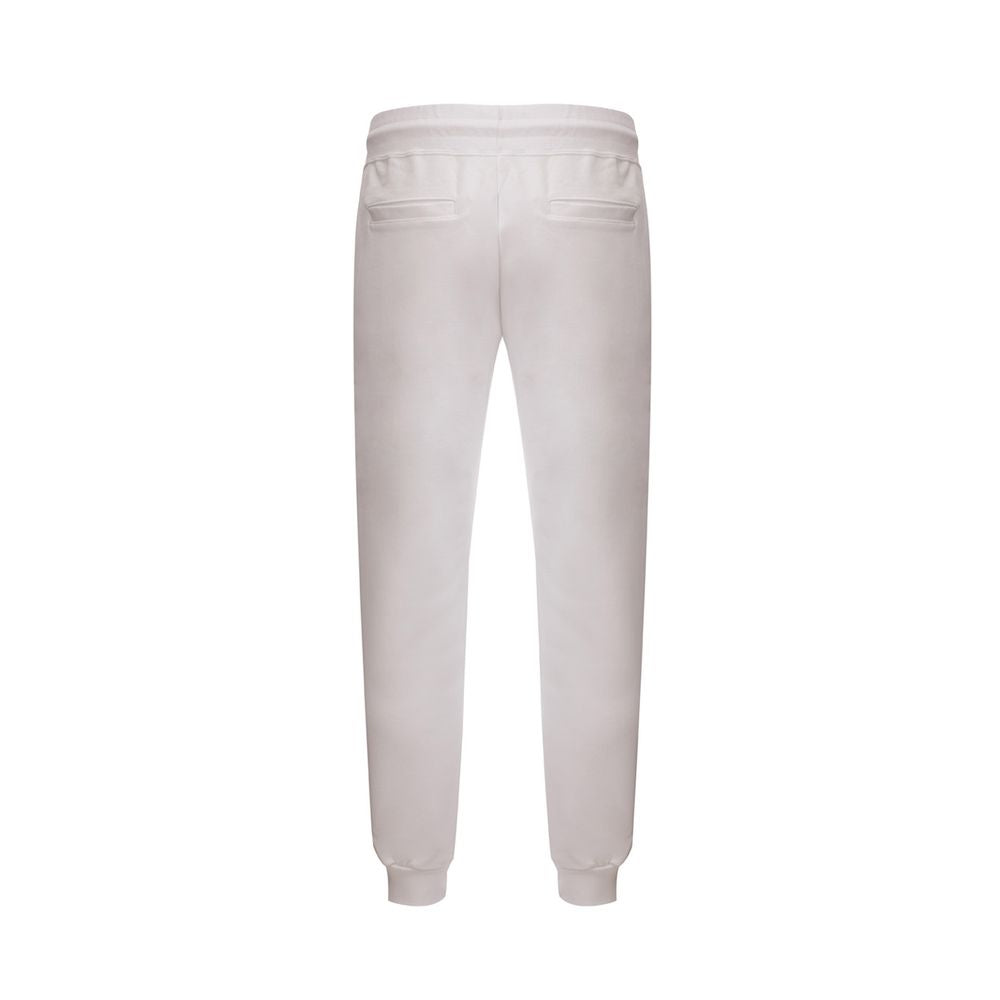 GCDS White Cotton Athletic Pants - BrandFit 88