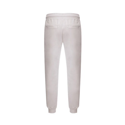 GCDS White Cotton Athletic Pants