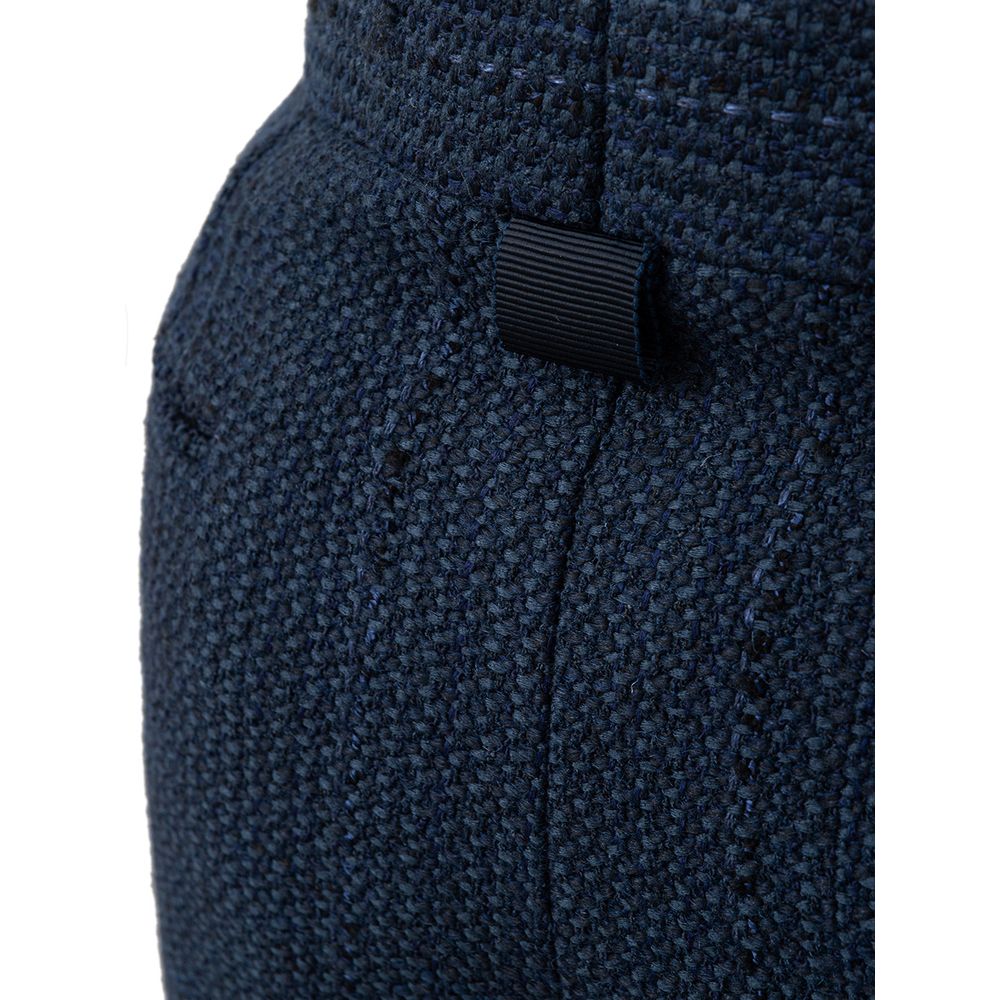 Thom Browne Blue Marabou Casual Pants