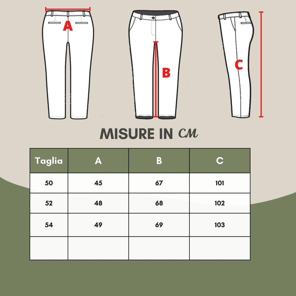 Emporio Armani Blue Linen Casual Pants - BrandFit 88