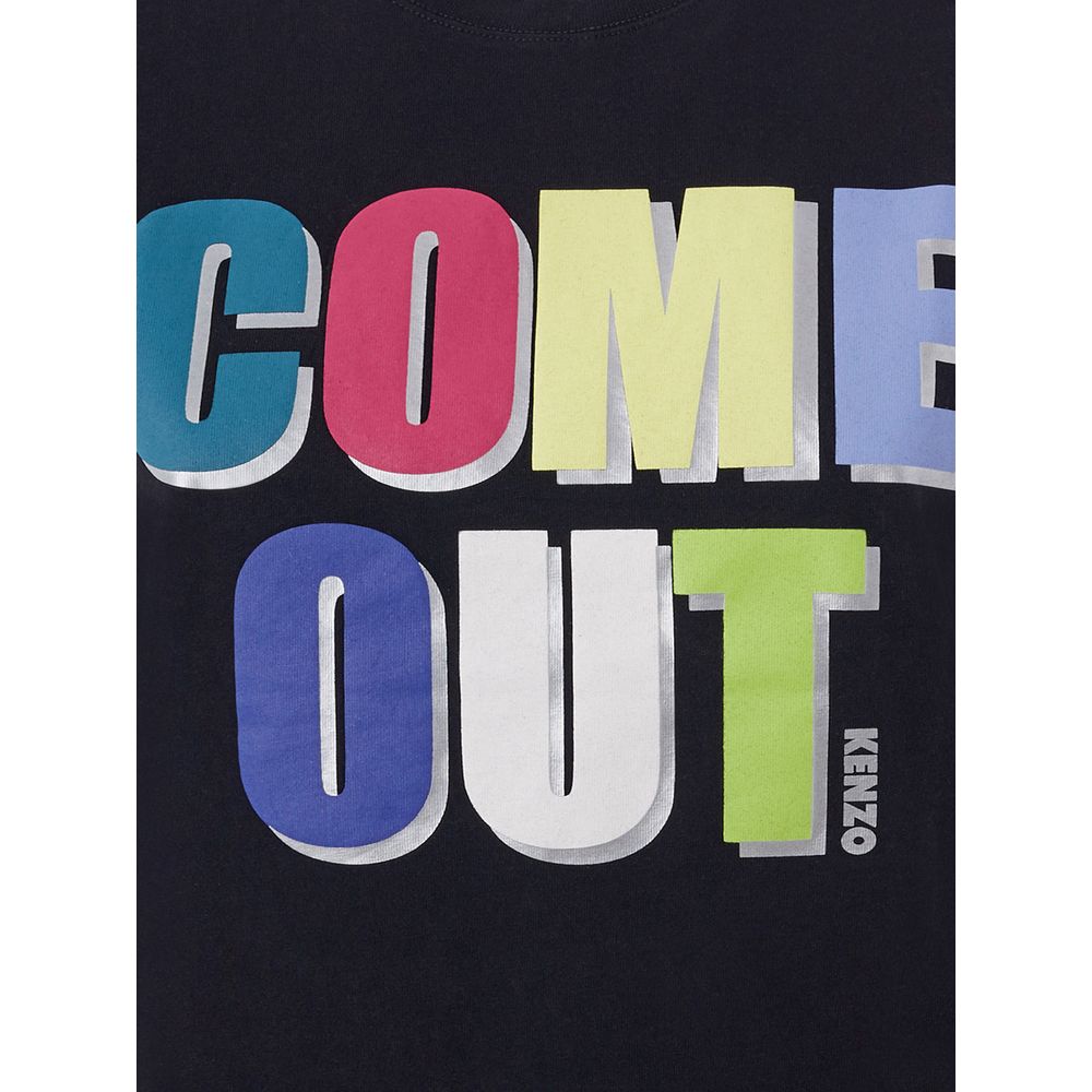 Kenzo Black Cotton T-Shirt - BrandFit 88