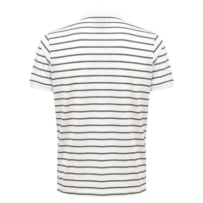 Dunhill White Cotton Polo Shirt