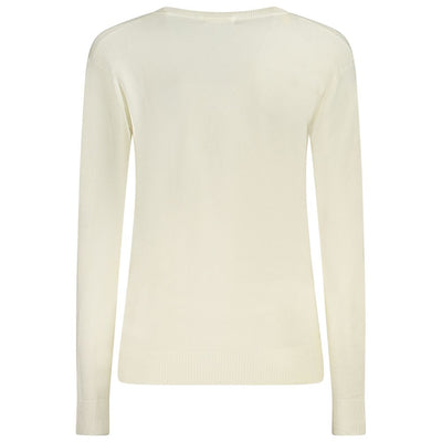 Guess Jeans White Viscose Sweater