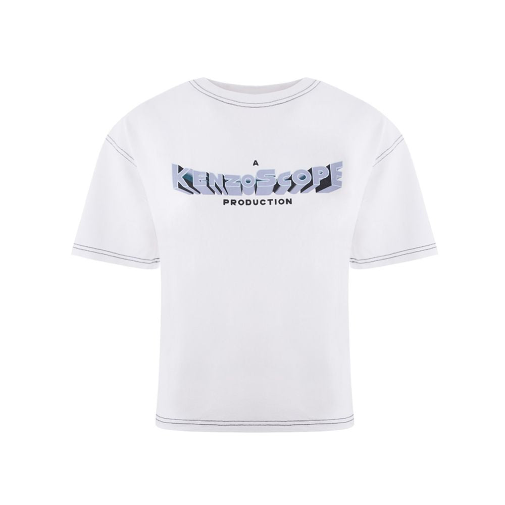 Kenzo White Cotton T-Shirt - BrandFit 88